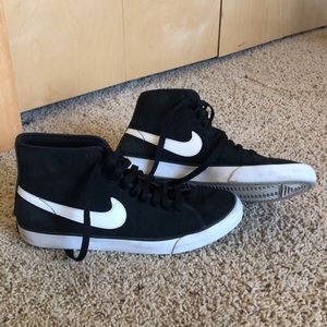 Nike Black Hi Tops